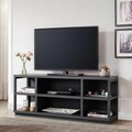 Henn & Hart Freya TV Stand Charcoal Gray TV1174